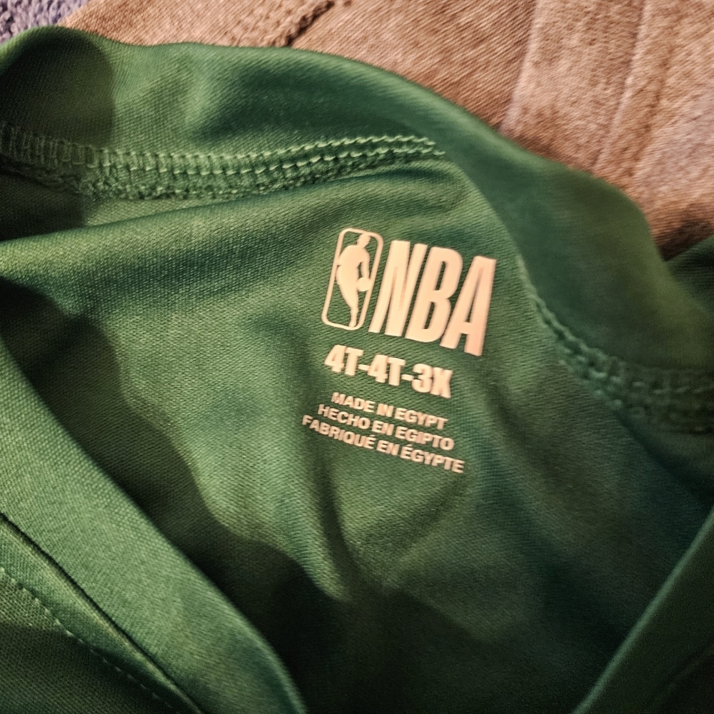 NBA Green and Gray Short Sleeve Tees for Casual Style - Picture 7 of 9